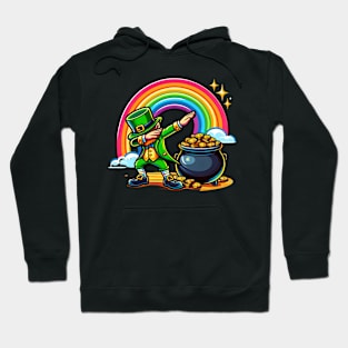 Dabbing Leprechaun St Patricks Day Hoodie